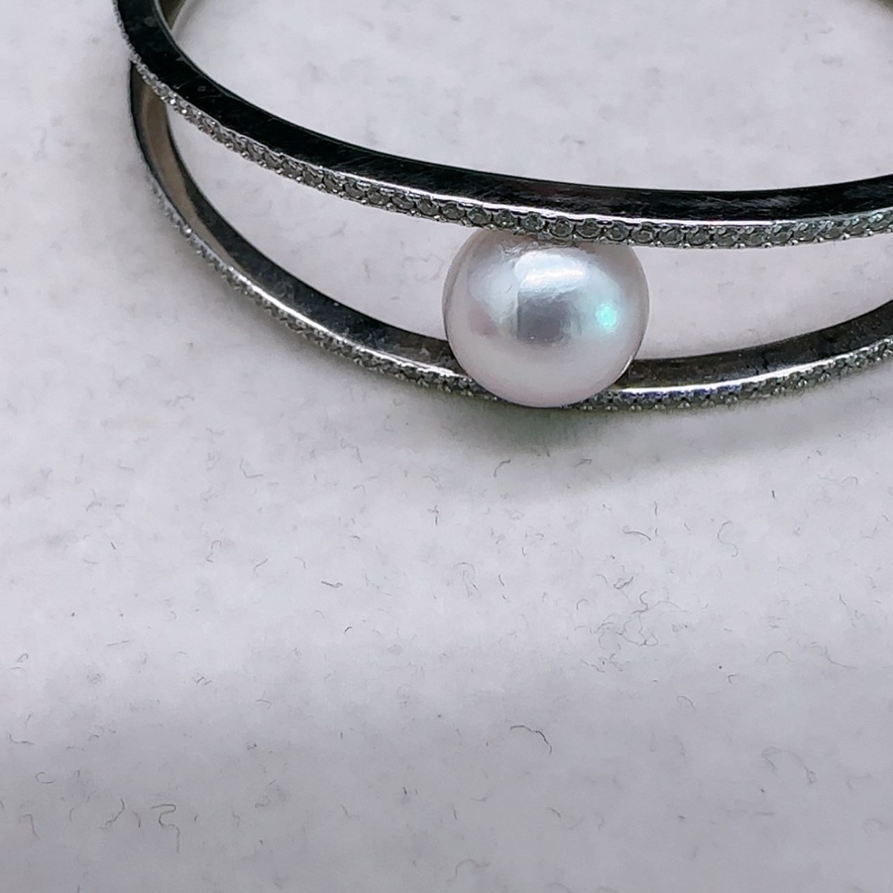 【闪购商品】淡水珍珠手镯银S925镶嵌?*