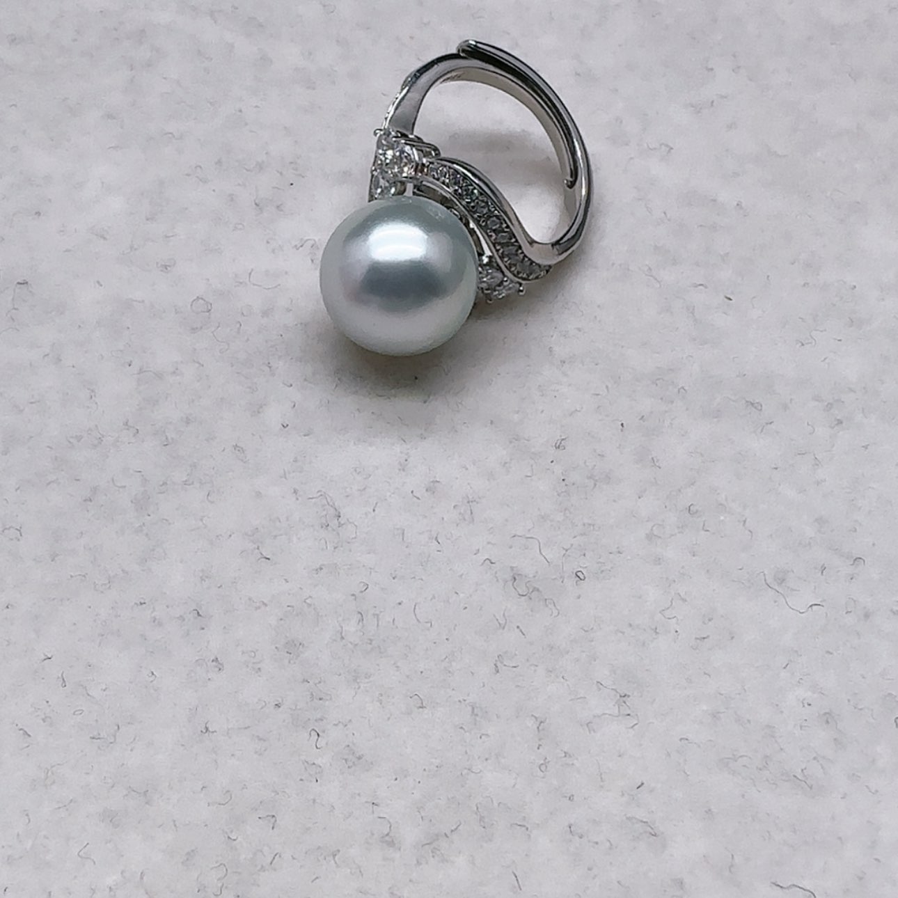 【闪购商品】海水珍珠戒指银S925镶嵌燕*