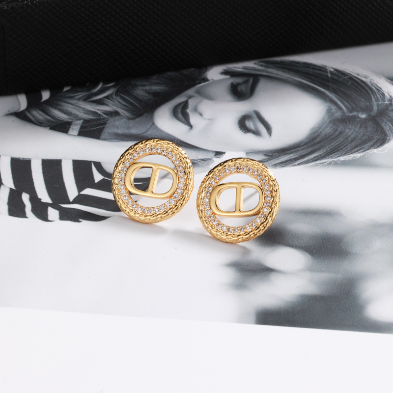 5949 猪鼻耳钉女个性时尚气质轻奢耳饰小众