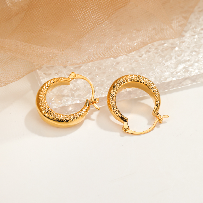 6275 纹理耳环女个性时尚气质轻奢耳饰高级感