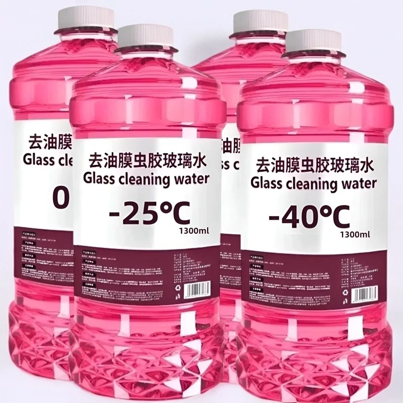前挡油膜去除剂汽车玻璃水油膜去除剂雨刮水汽车专用玻璃水清洗剂
