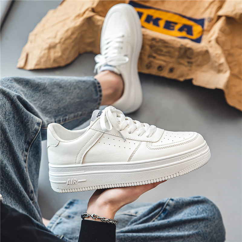 男鞋2023新款运动休闲鞋子潮鞋百搭小白鞋韩版板鞋