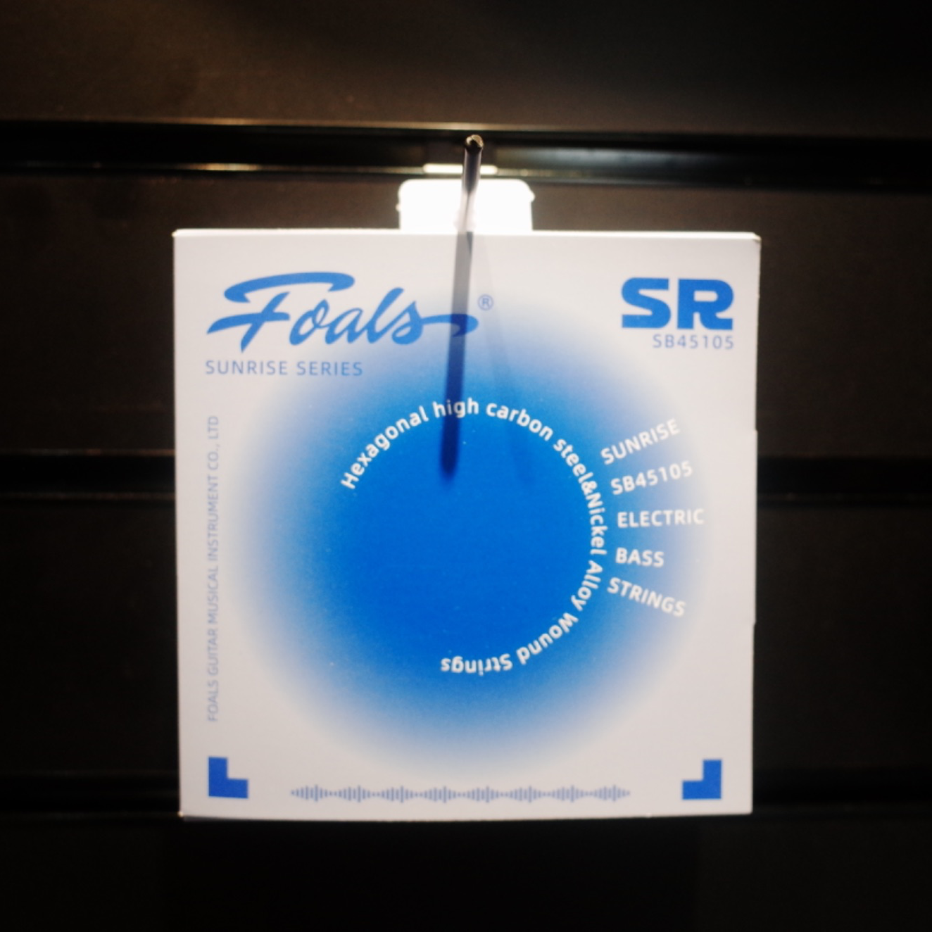 Foals日出系列贝斯弦覆膜防锈贝斯弦套装SB45-105新手进阶练习款
