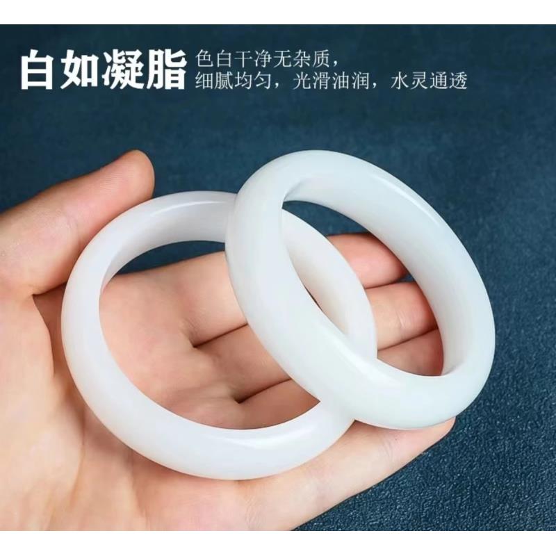 【门店新品】新疆和田玉  白玉手镯