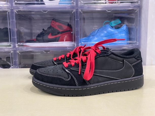 43码/耐克/TravisScott联名aj1倒钩/黑武士/99新原盒