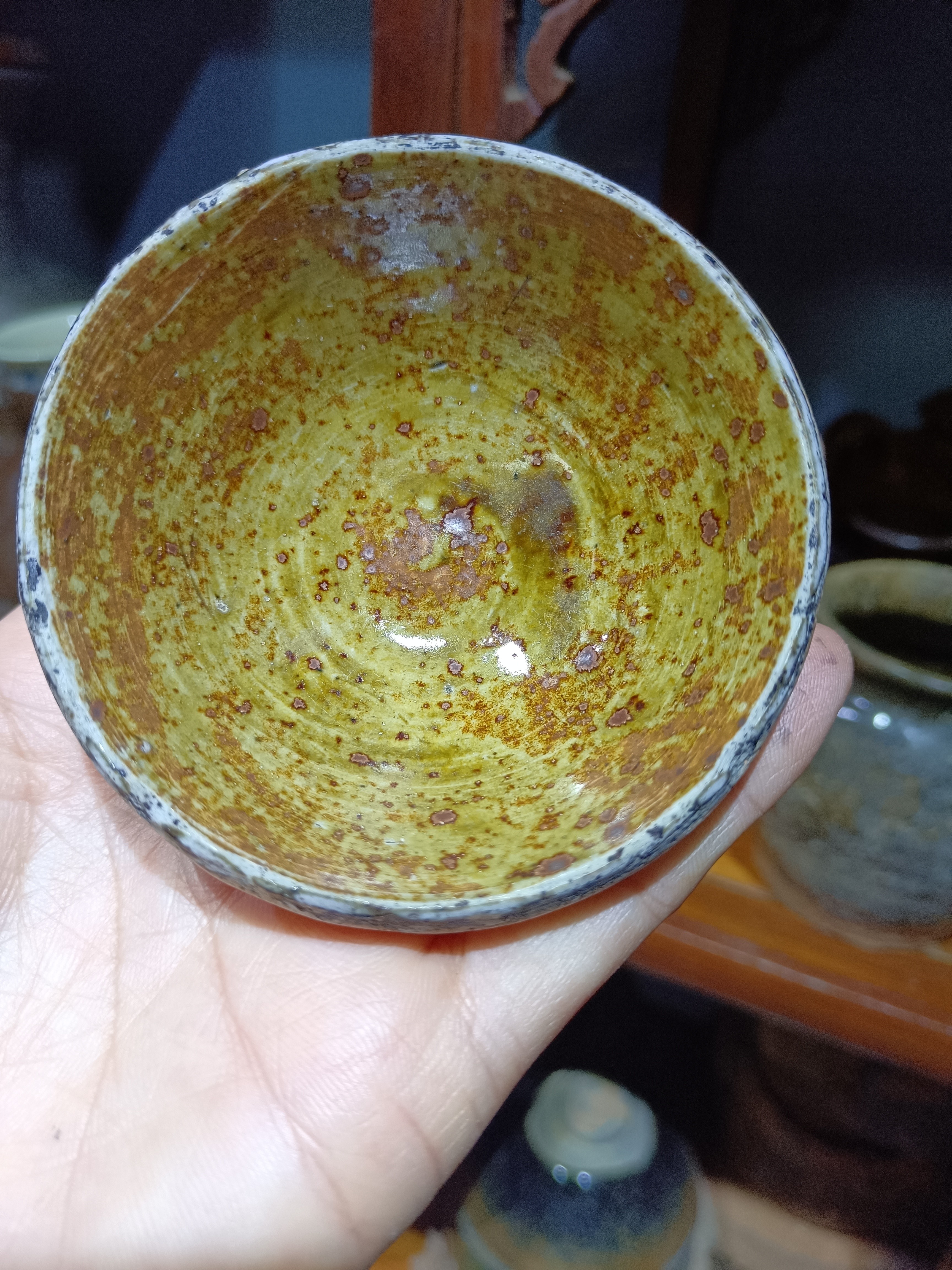 茶沫灯盏茶盏主人杯