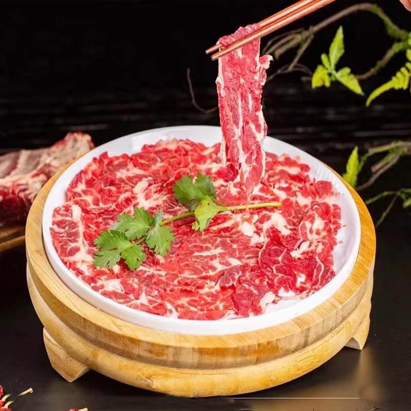 火锅点缀圆形餐具手工创意中式大号盘子家用小型日式炒菜酒店商用