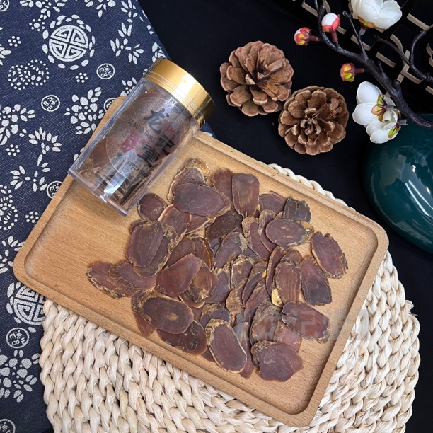 【龙记堂】正宗无糖红参片干人参泡茶煲汤食用浓郁滋补规格1-500g