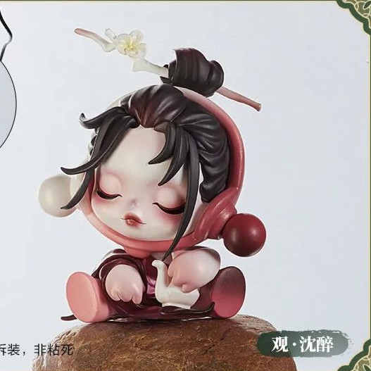 【拆盒】庭前墨梅系列盲盒