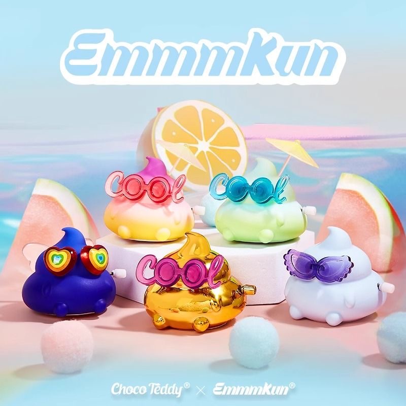 【拆盒】Emmmkun一起摇摆-发条可动公仔系列潮玩盲盒手办