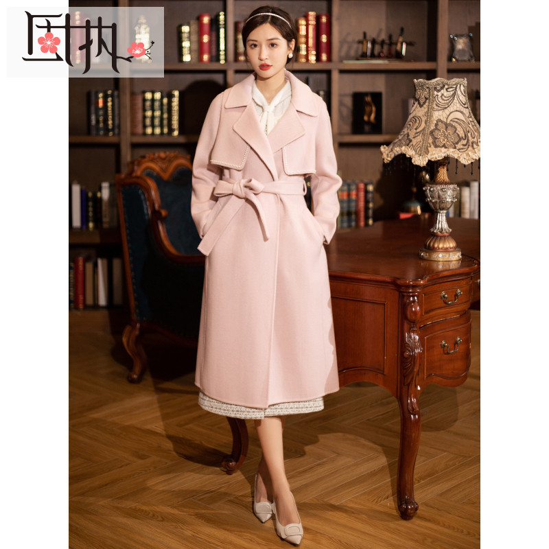 固执冬季新款双面毛呢96214MT06906