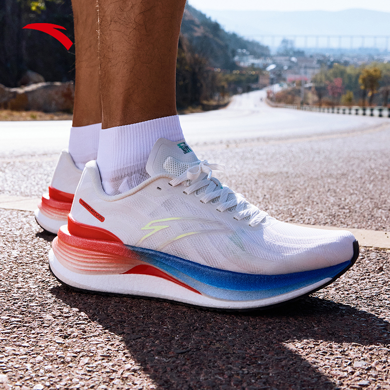 【安踏官方】安踏冠军跑鞋3代PRO氮科技专业长跑缓震男女网面跑步鞋