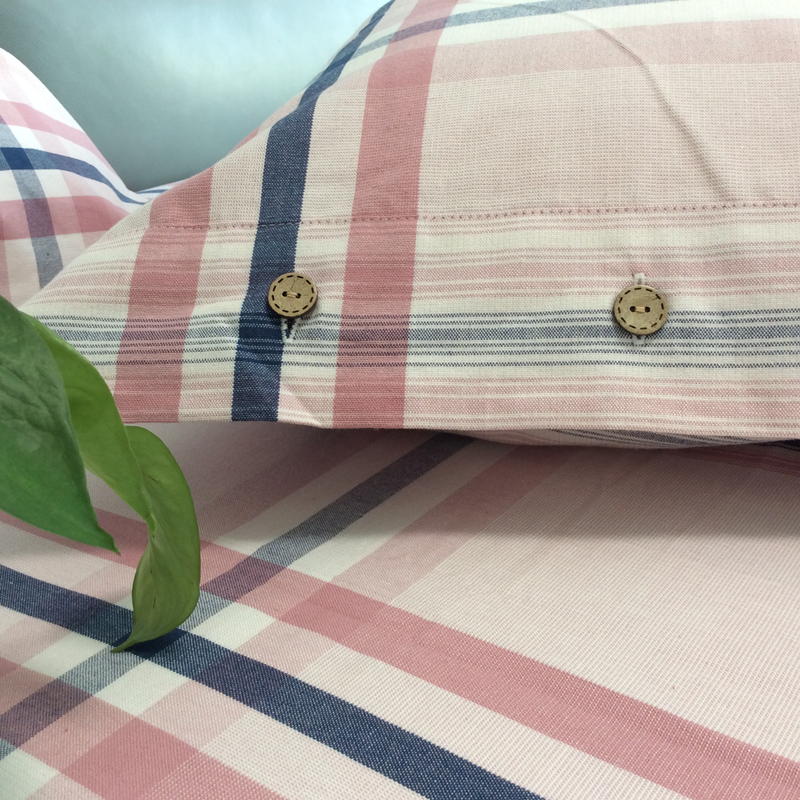 高端A类100全棉加厚老粗布床单单件纯棉加密精梳棉复古格子精品