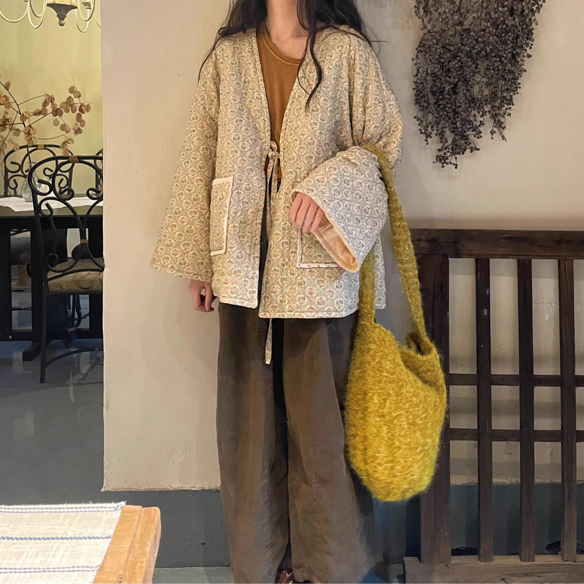 【巨巨巨好看】原创设计黄果树软绒软单肩斜挎包韩版休闲百搭包包女