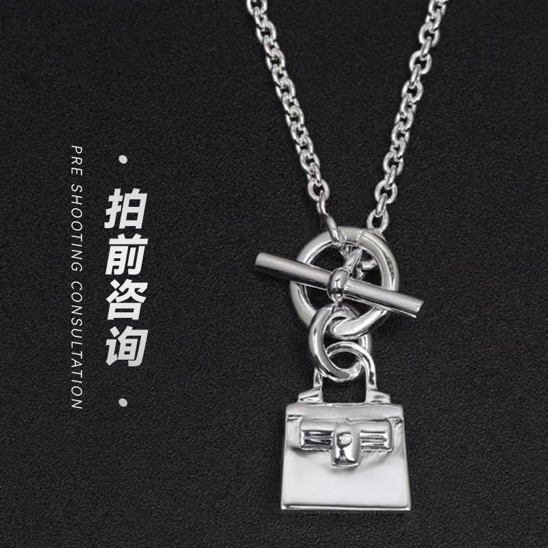 合金项链 包包项链欧美精致轻奢经典时尚潮流个性小众百搭