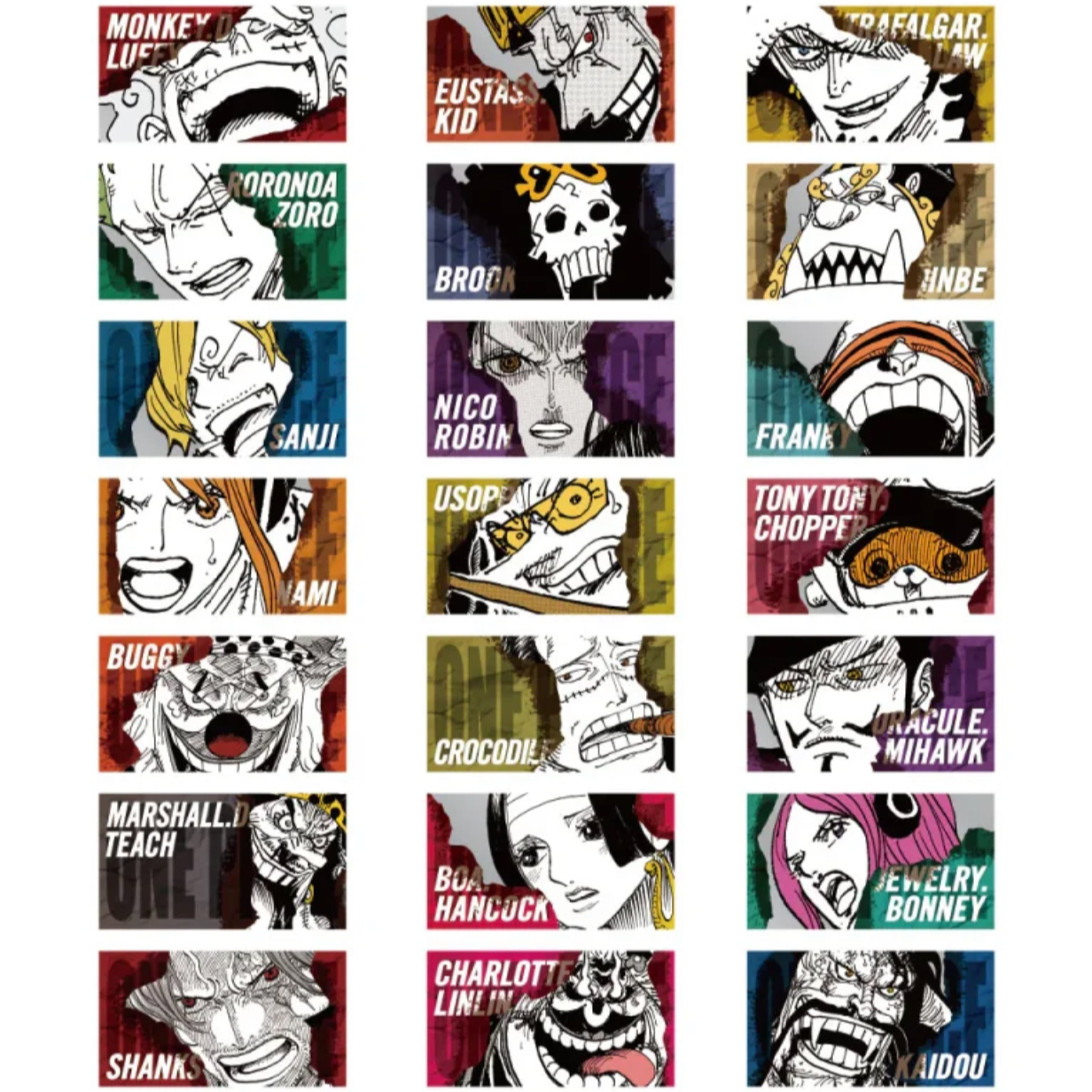 海贼王金属卡盲盒（默认代拆）