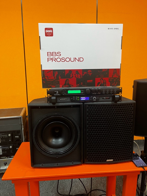 9新  不包邮 加拿大安德森12寸同轴音响 BBS红标 中创590四件套