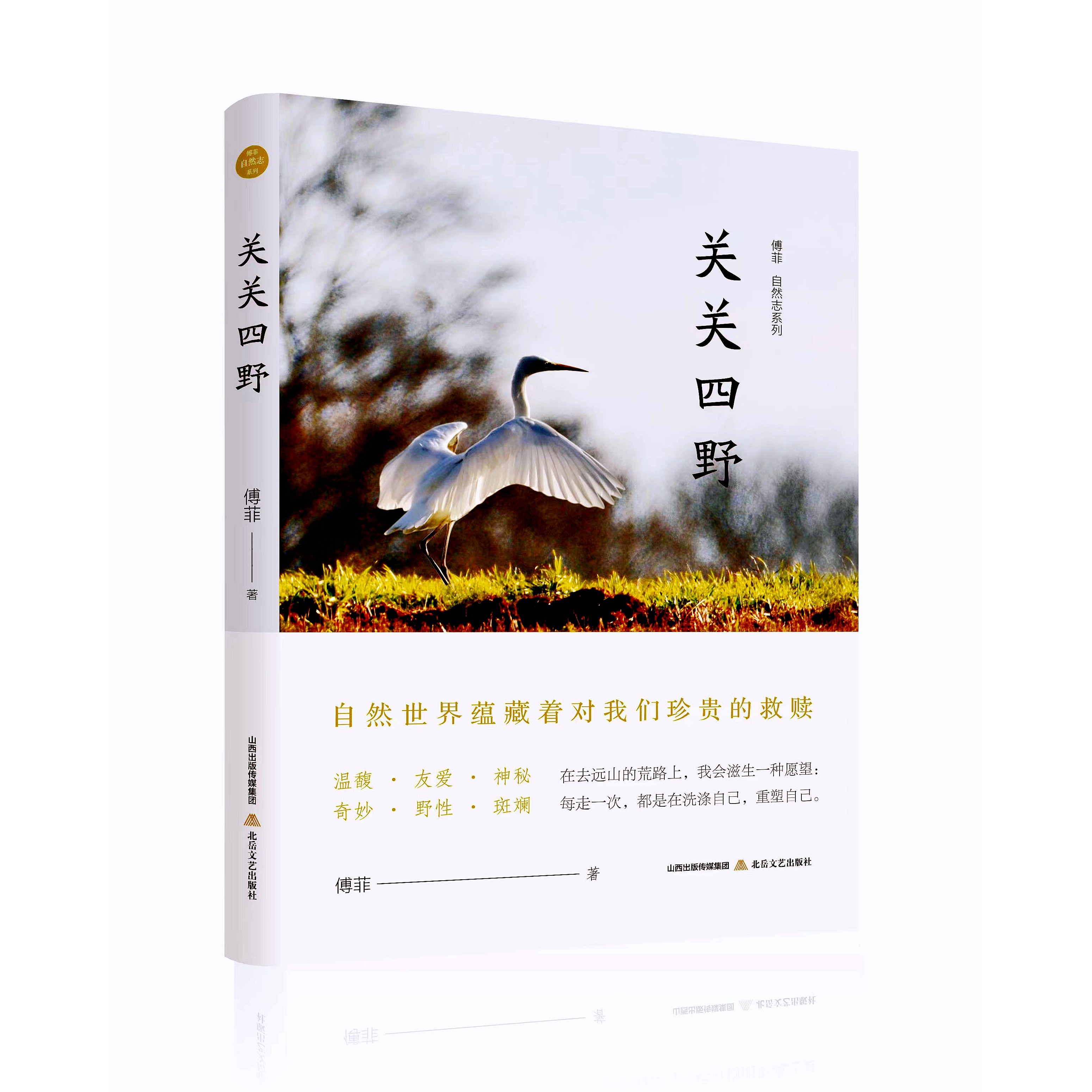 【题签本】傅菲"自然志"系列：关关四野 世界作者作品出版珍贵 