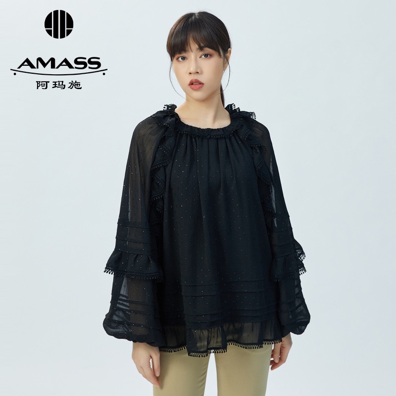 【阿玛施 AMASS】灯笼长袖5300753