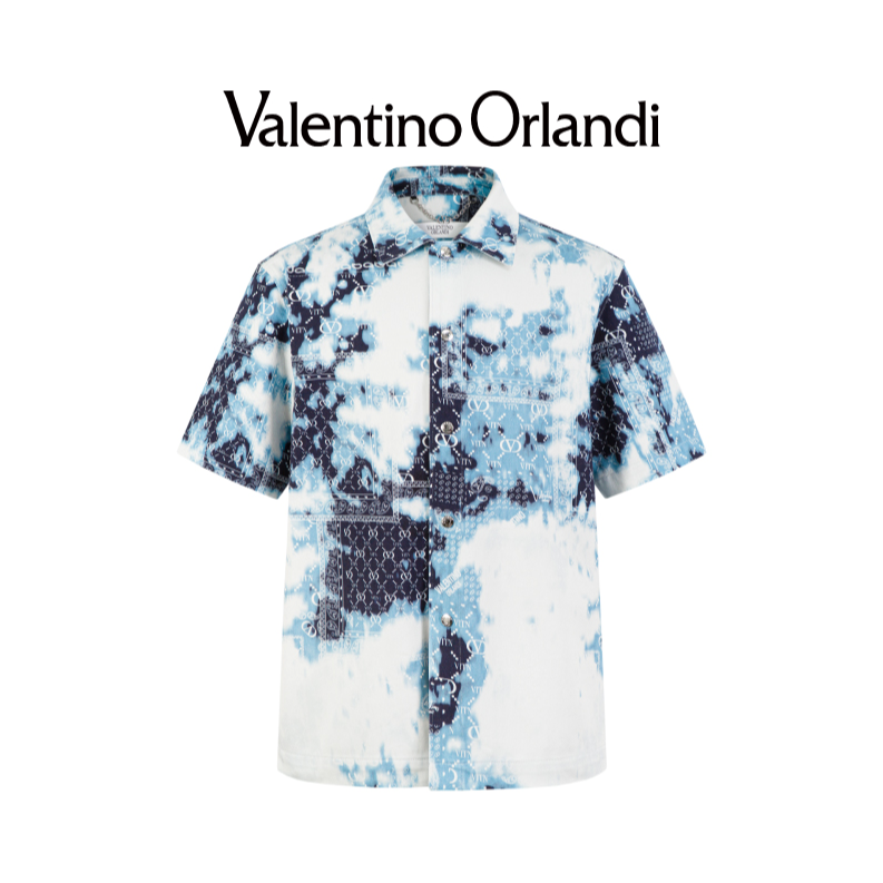 VALENTINO ORLANDI/华伦天奴.奥兰迪男士时尚百搭牛仔翻领夹克