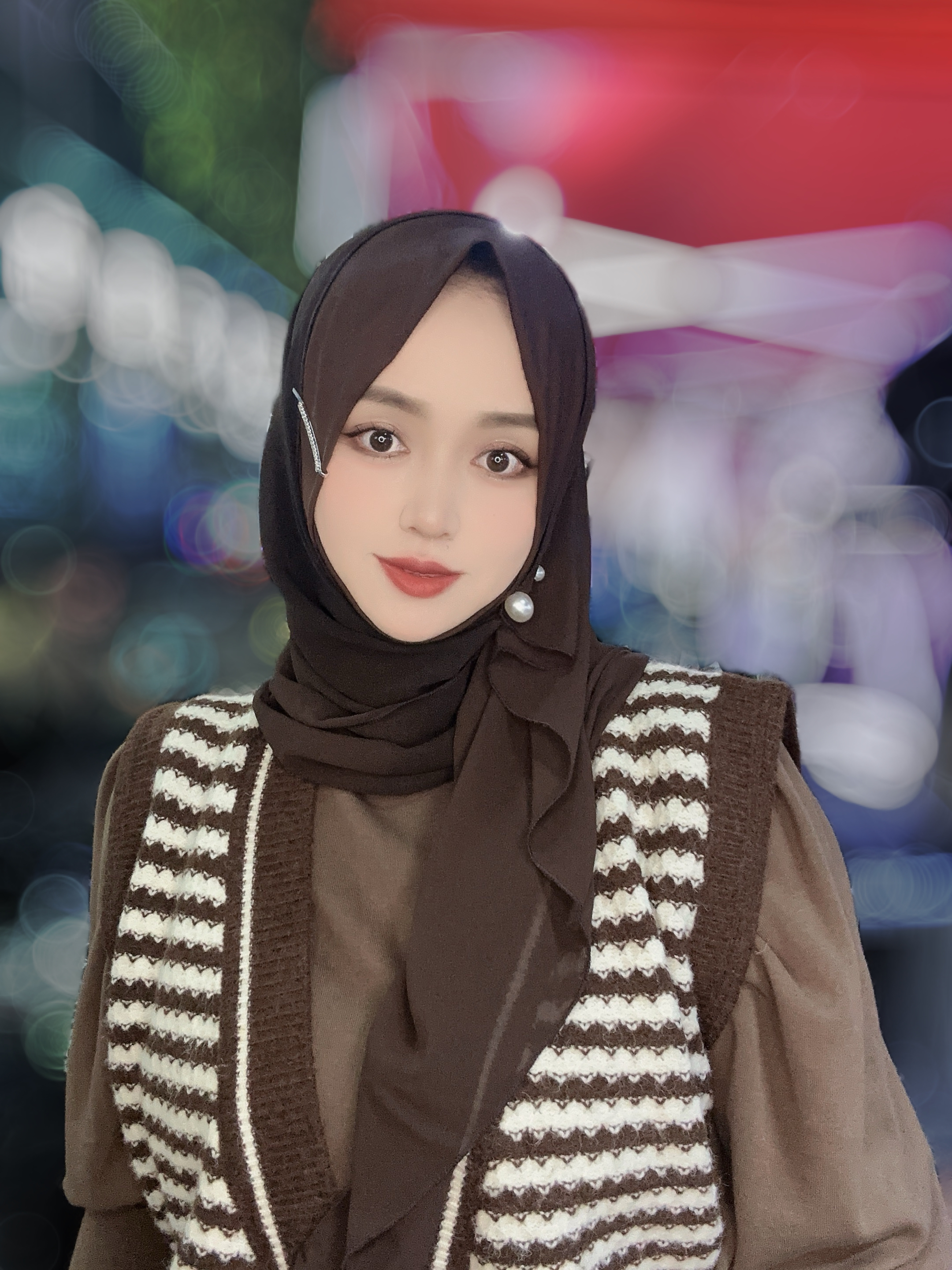 【清货】水晶麻雪纺拼接（独特斜边绕巾）简约围巾无赠品