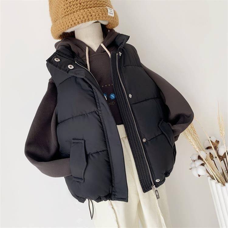 新品巴拉巴拉秋冬新款儿童羽绒服马甲外穿无袖中大童男女洋气保暖