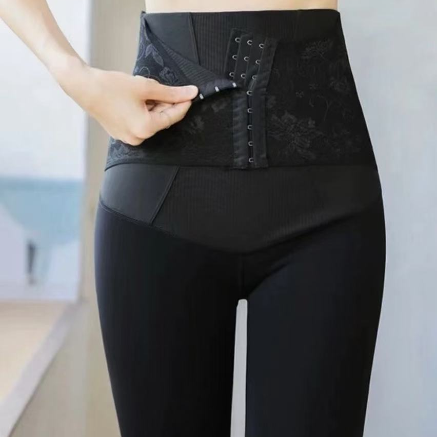 2024三排口收腹显瘦高腰收腹裤G