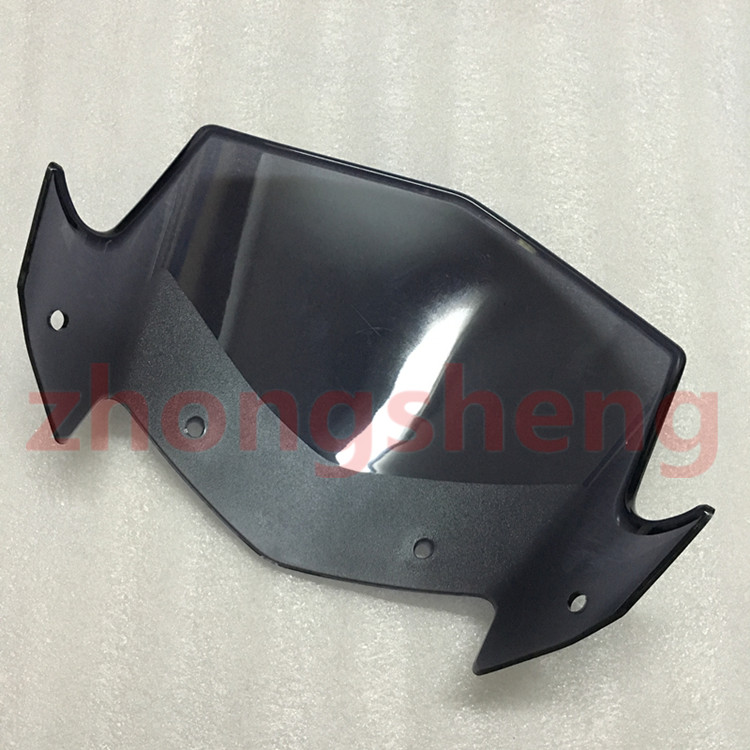 适用雅马哈摩托车JYM125-7 天剑K 头罩玻璃挡风玻璃导流罩玻璃