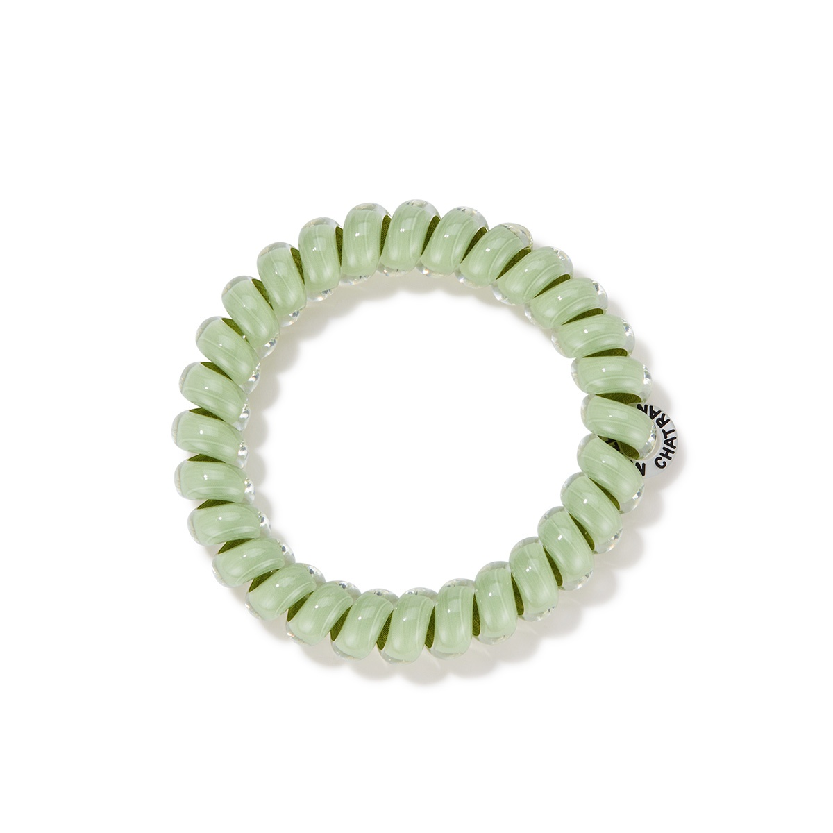 【CHATRAN】夏日青柠色电话圈发绳不伤发电话线发圈