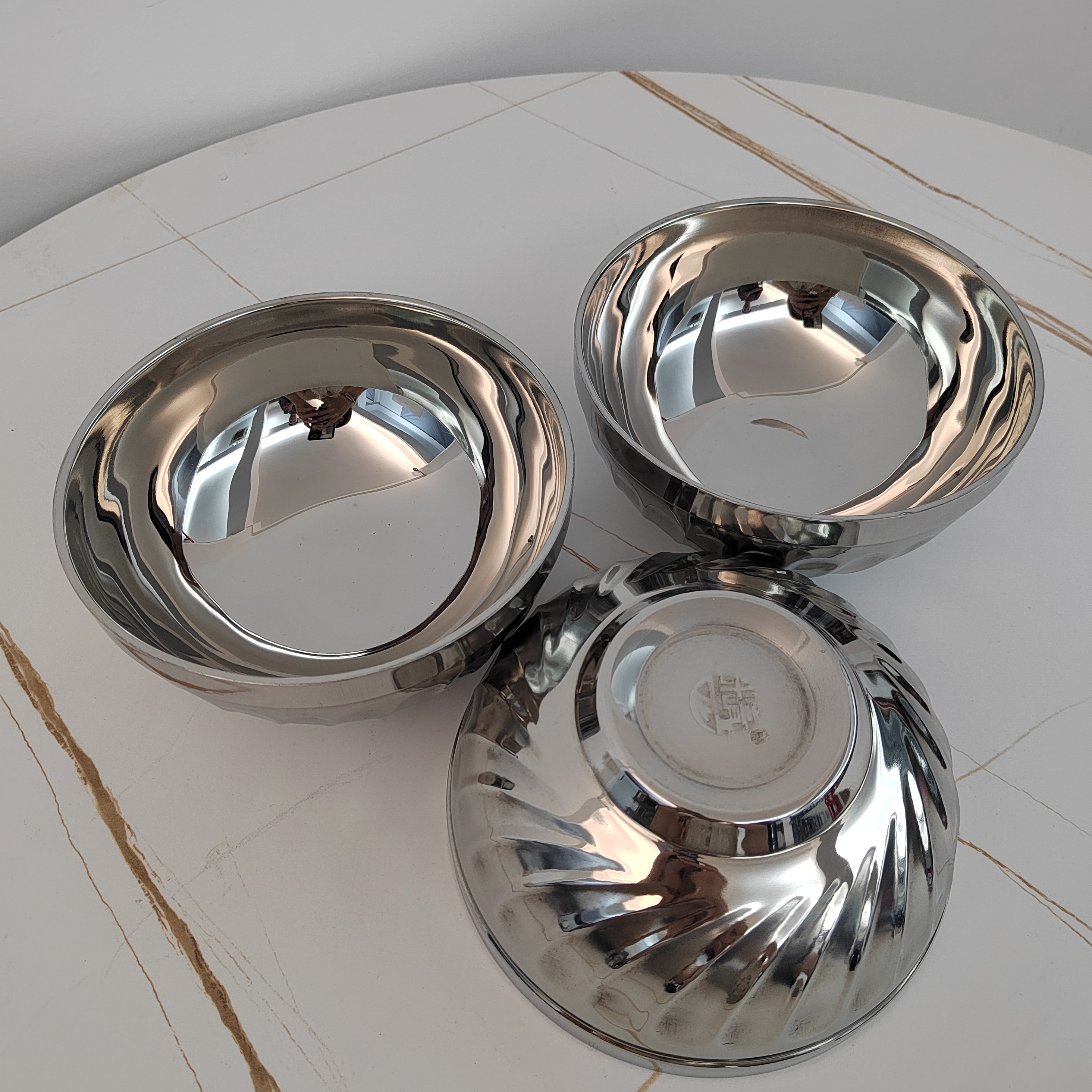 超大号螺纹碗3个野餐餐具爆款高档家用款【汤姆粉丝专属】