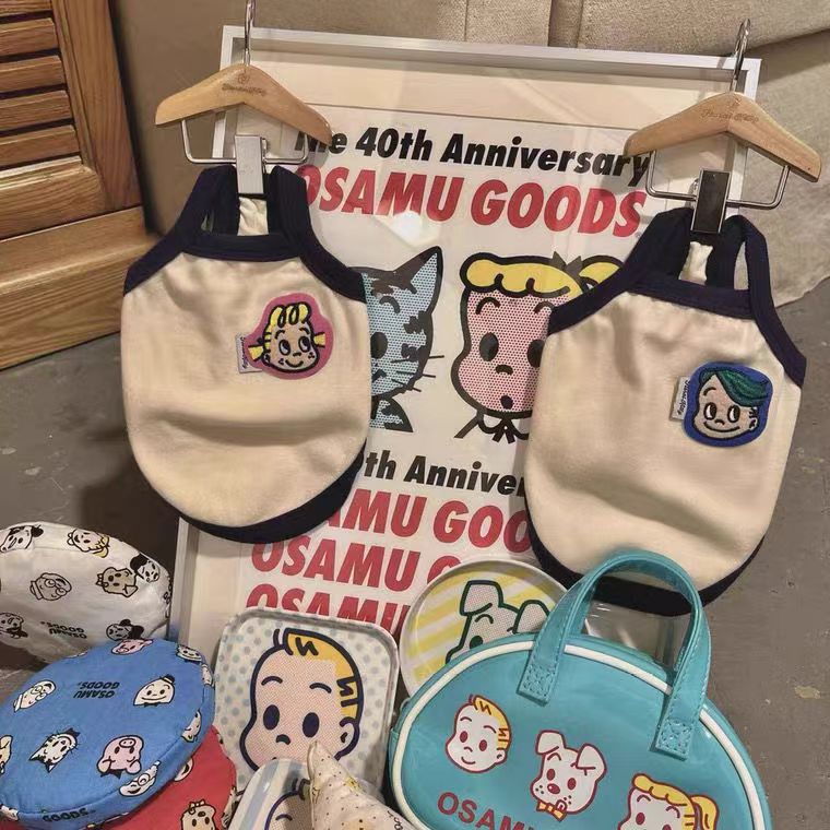 宠物春夏季日系宠物可爱吊带背心服装猫咪狗狗衣服吊带薄款家居服