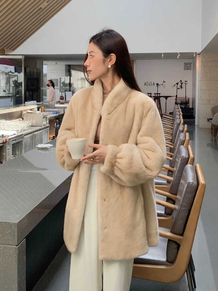 【MEIDANI】618 衣长75 挖销工艺 丹麦紫金短二 女装