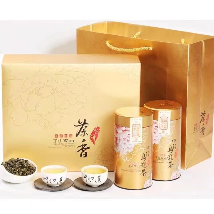 冻顶乌龙茶正宗台湾乌龙茶清香型阿里山茶伴手礼高端茶叶300g新茶