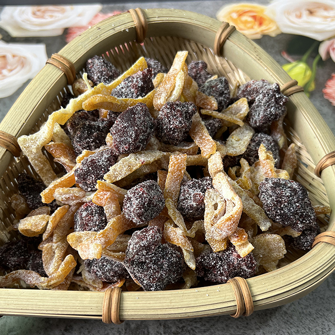 榕泽森30年工艺盐津陈皮杨梅果干新鲜杨梅制酸甜开胃零食福建特产