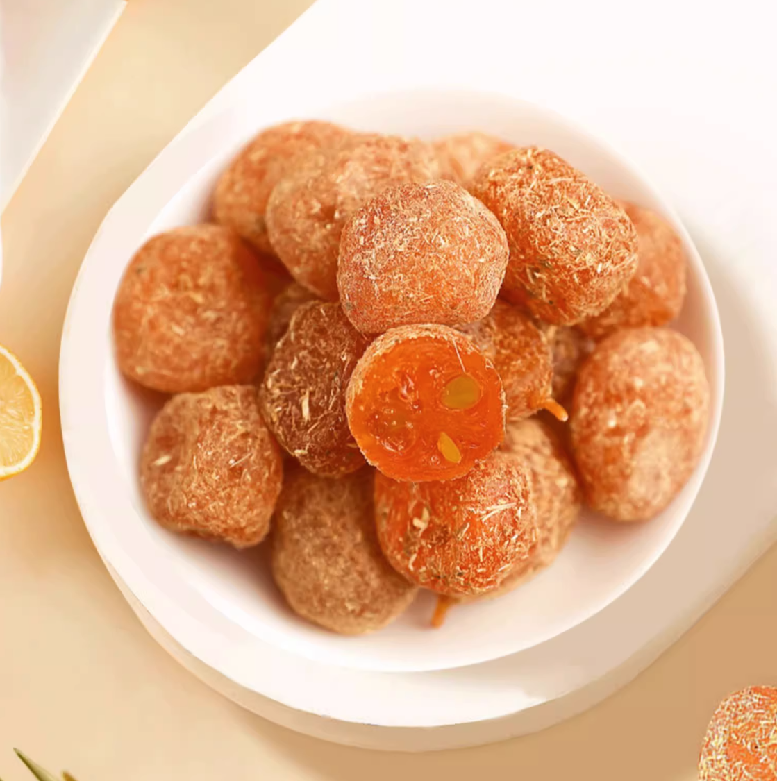 榕泽森甘草金桔干天山雪桔干蜜饯果干果脯甘草金桔果干办公室零食