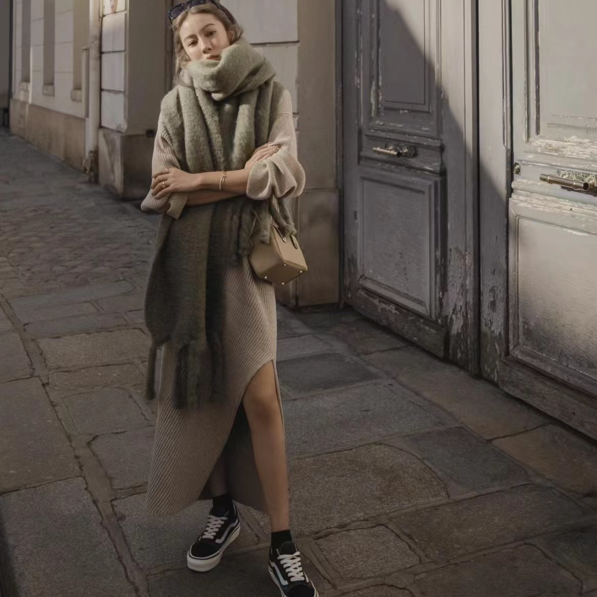 精致时尚韩版显瘦小众孤品套装裙