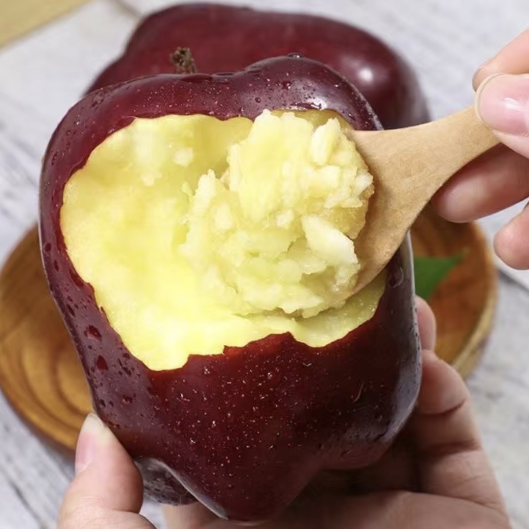 甘肃天水花牛苹果新鲜红蛇果当季水果脆粉两吃适合宝宝老人