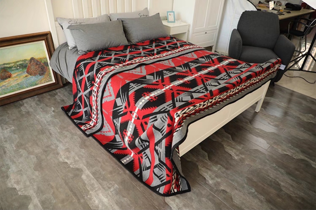 欧式秋冬羔羊毛双人毯子加厚加大床上盖毯柔软亲肤冬季保暖