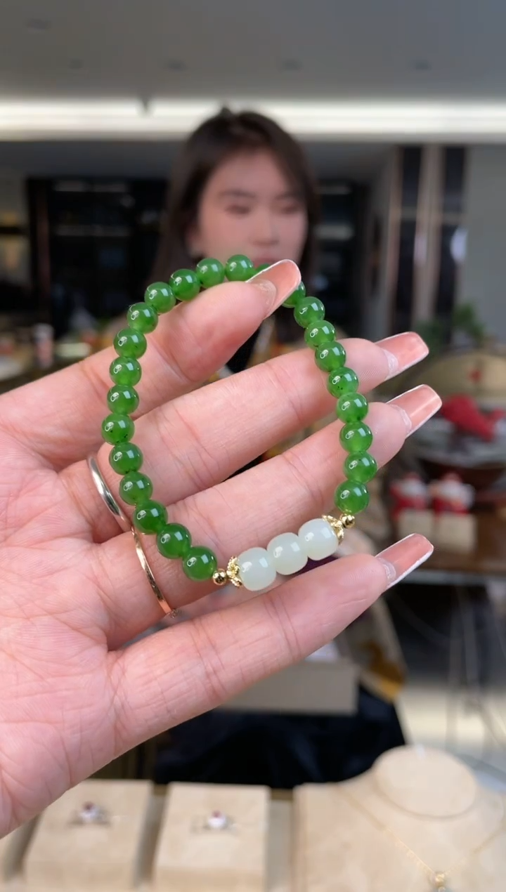 【闪购商品】和田玉珠串未镶嵌珠串