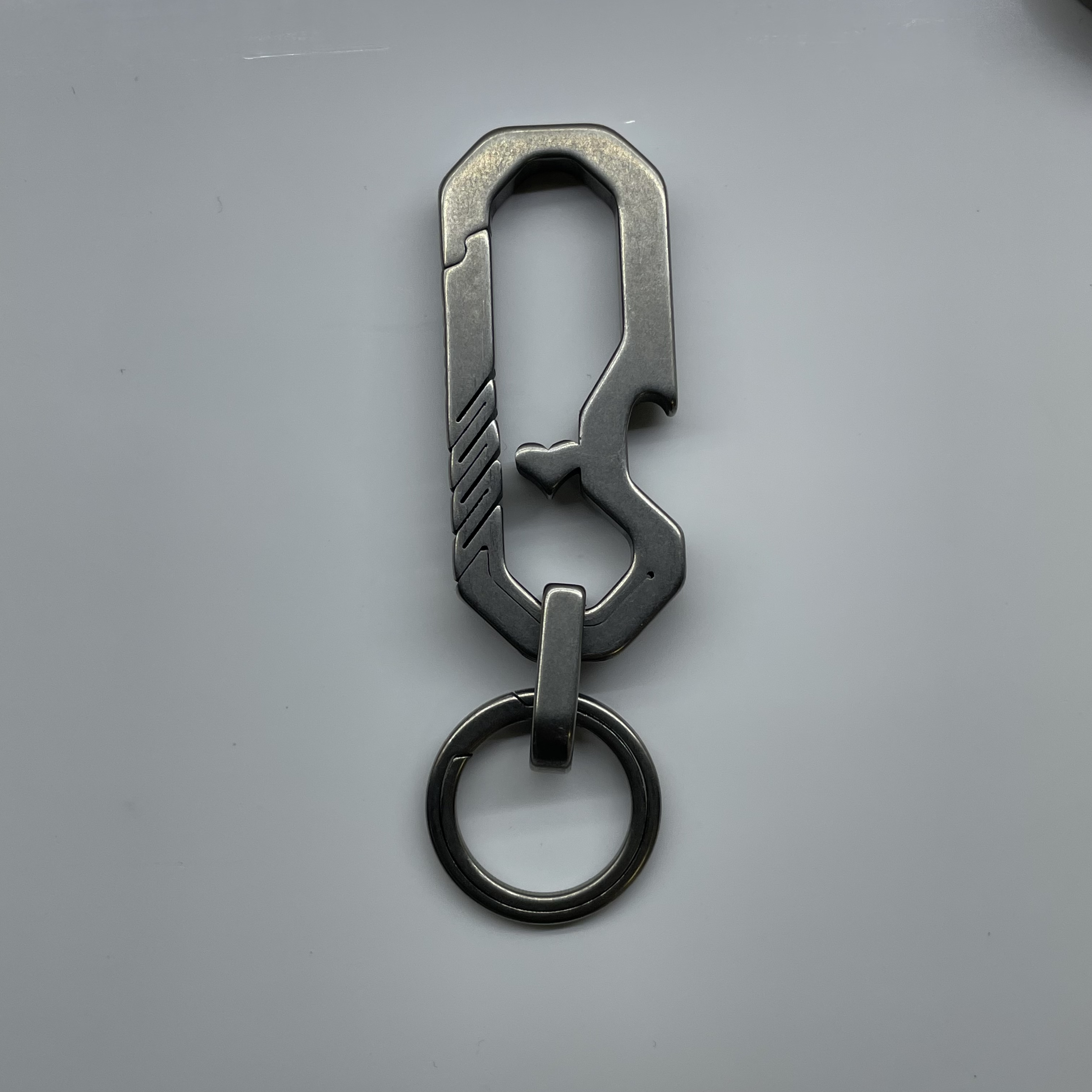 钛合金经典钥匙扣高端钥匙挂件钥匙扣挂件钥匙高级进口挂件钥匙链