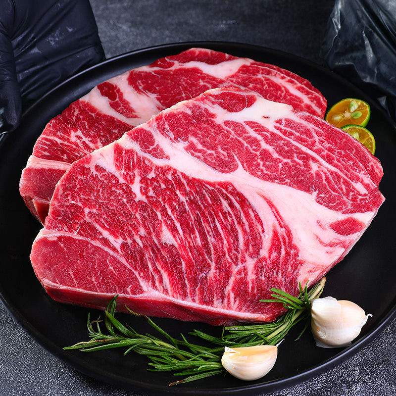 原切牛排雪花原切牛排奶香鲜嫩烤肉涮锅