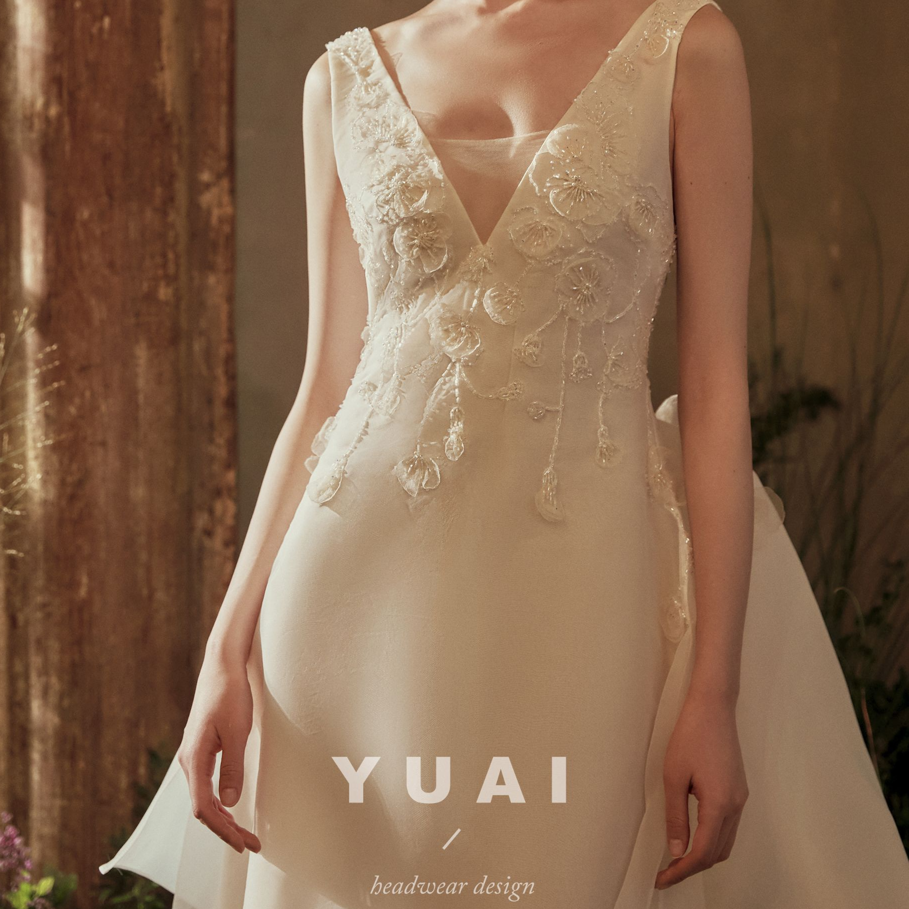  YUAI手作婚纱【无人岛蔷薇】原创设计师款【婚纱】