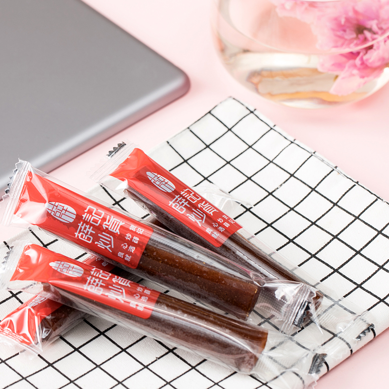 薛记炒货山楂果丹皮200g*2独立小包装怀旧小零食酸甜果糕新鲜美味