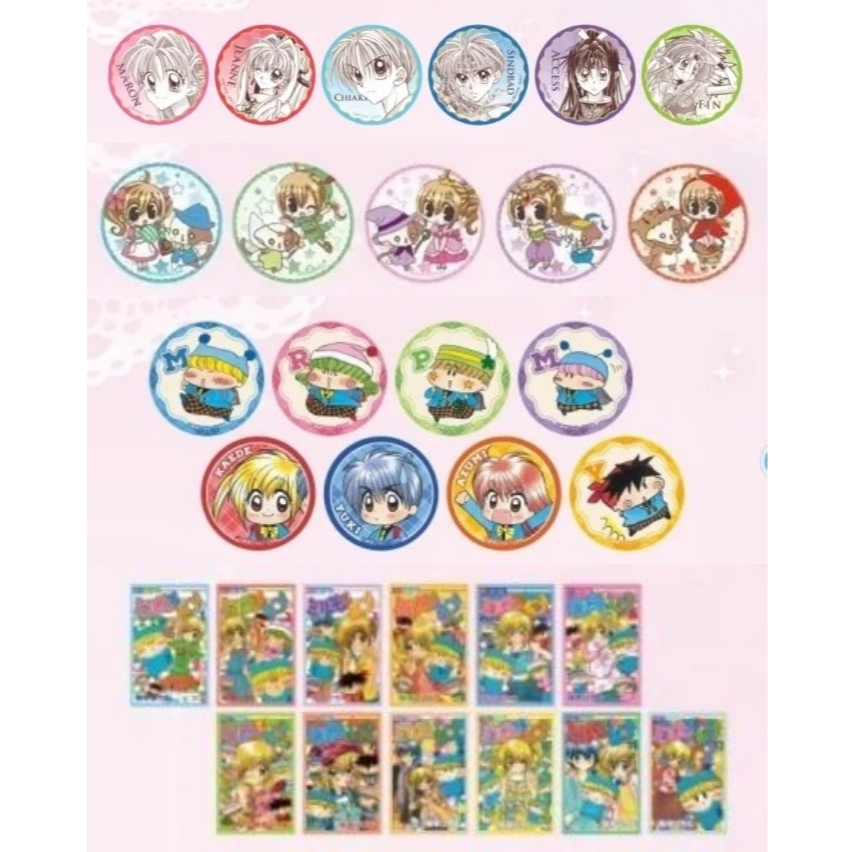 神风怪盗贞德&偶像宣言&魔法咪路咪路 吧唧/小卡 日版正版盲盒