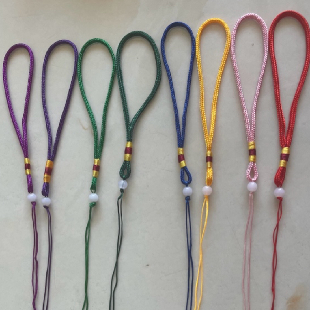 雅唐 仿玉珠手把绳  香包 香囊  饰品挂绳 DIY材料