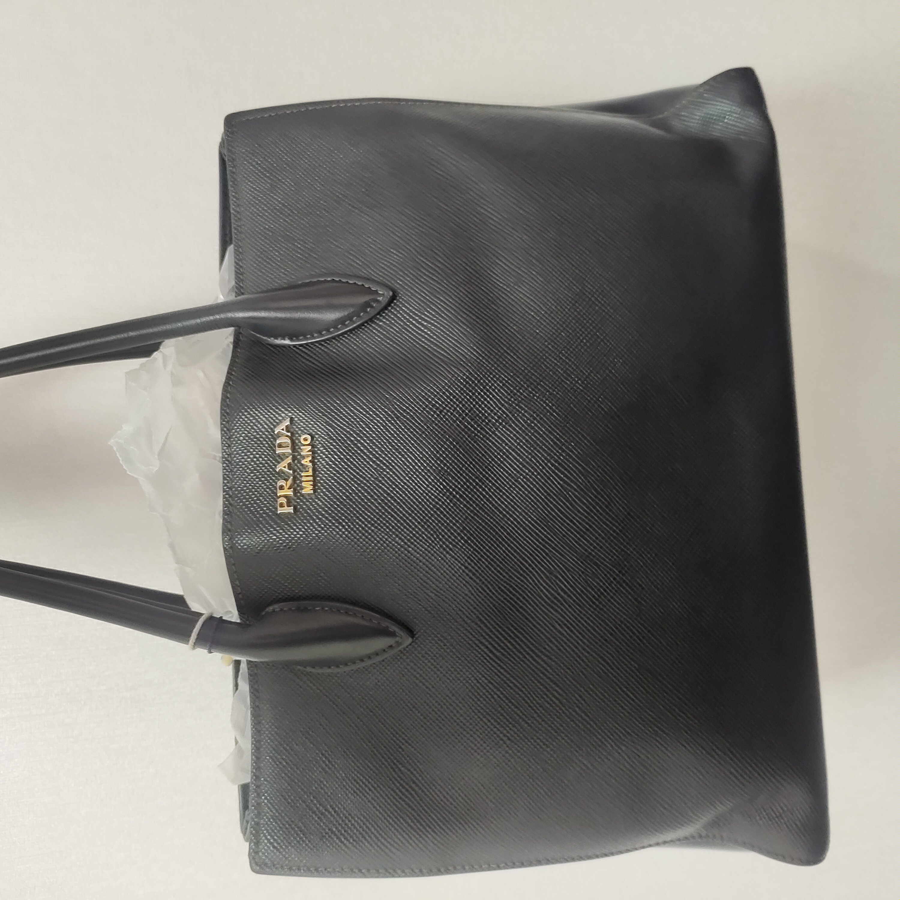 95新 Prada/普拉达 黑色杀手包手提包/56456/56435