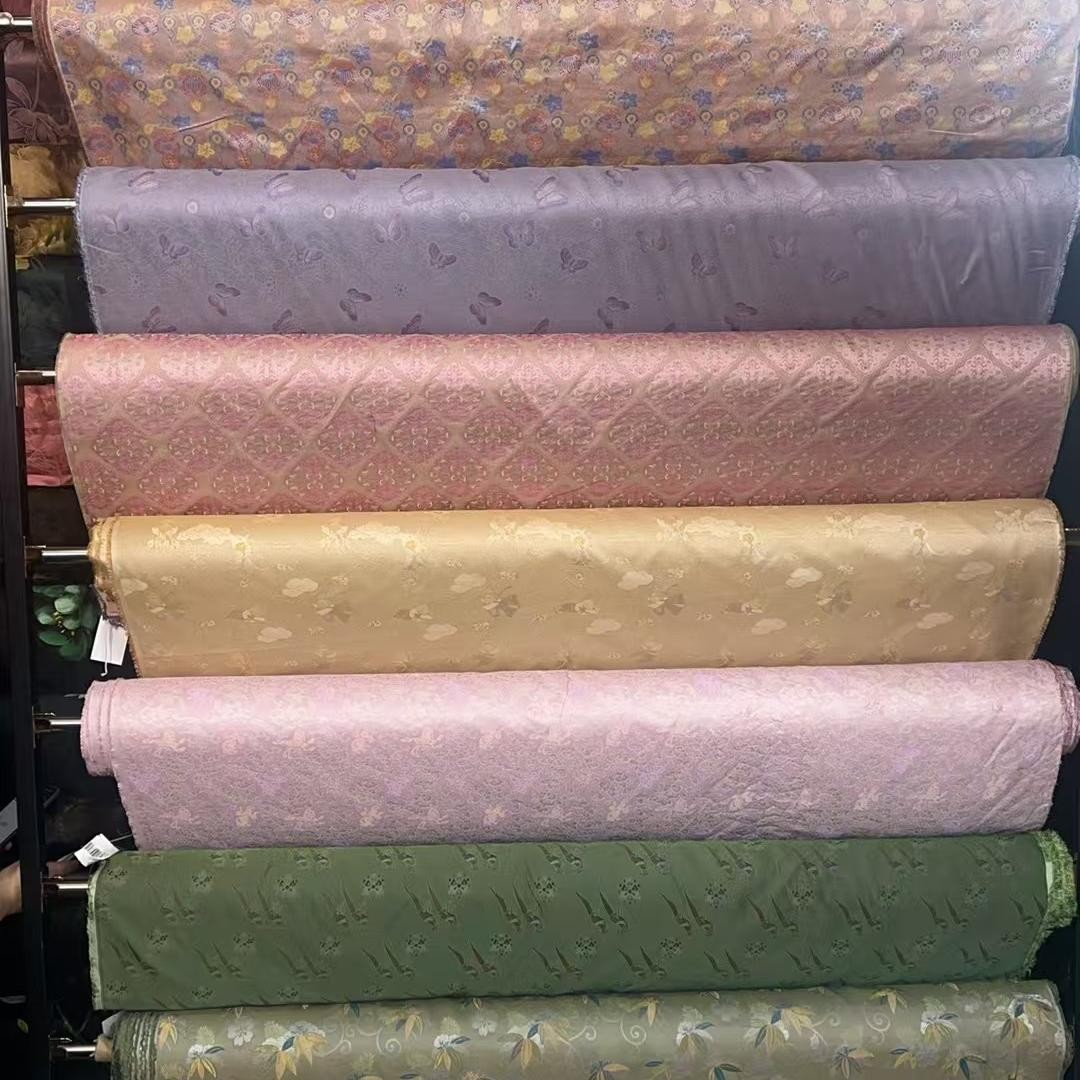 【异色萝专拍】100桑蚕丝异色萝香云纱面料0.1米链接/10份起拍