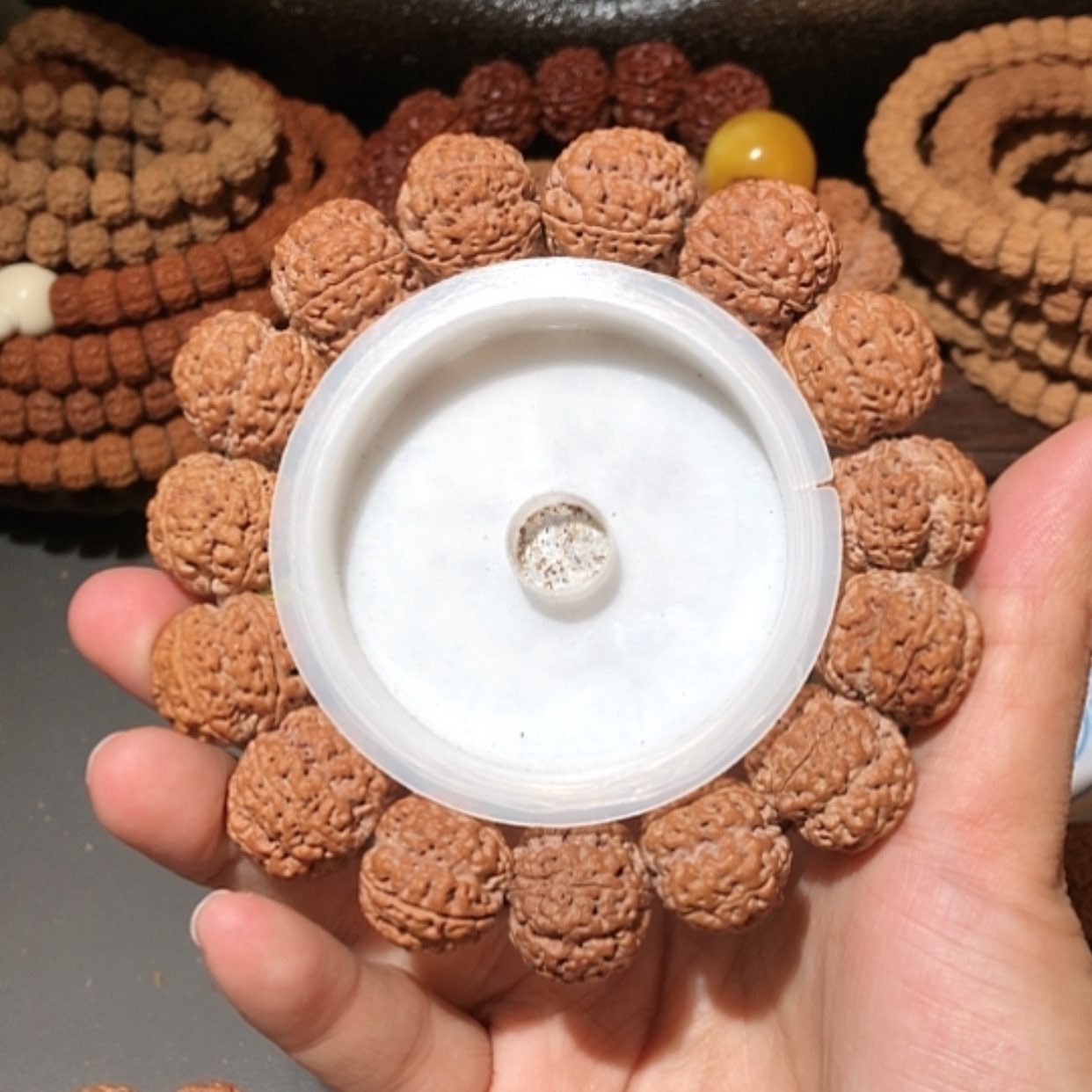 【闪购商品】金刚菩提吊坠酒**橙终漏19