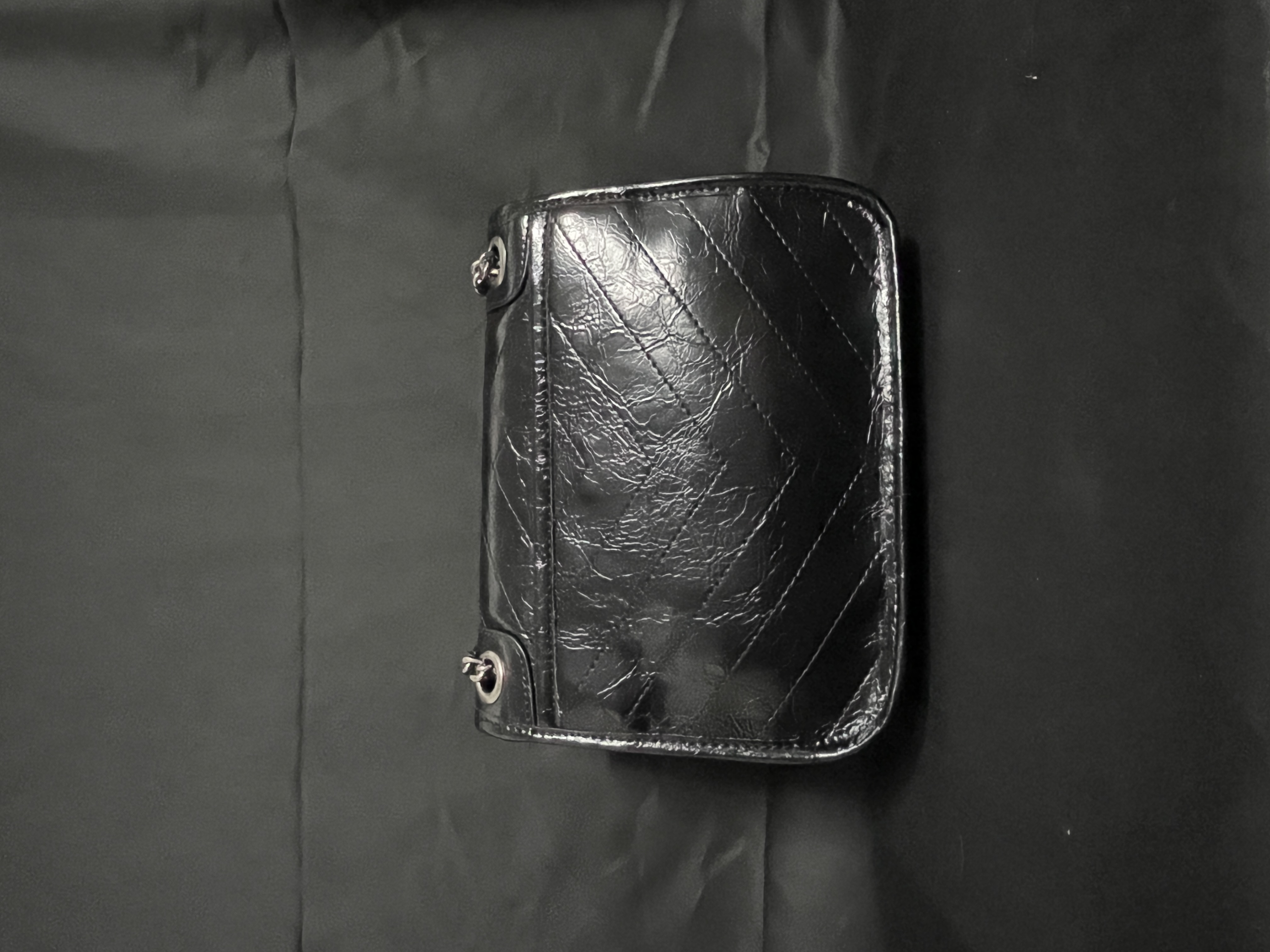 LQ-WITH-QUEEN真皮女包油蜡皮10248黑色-小号