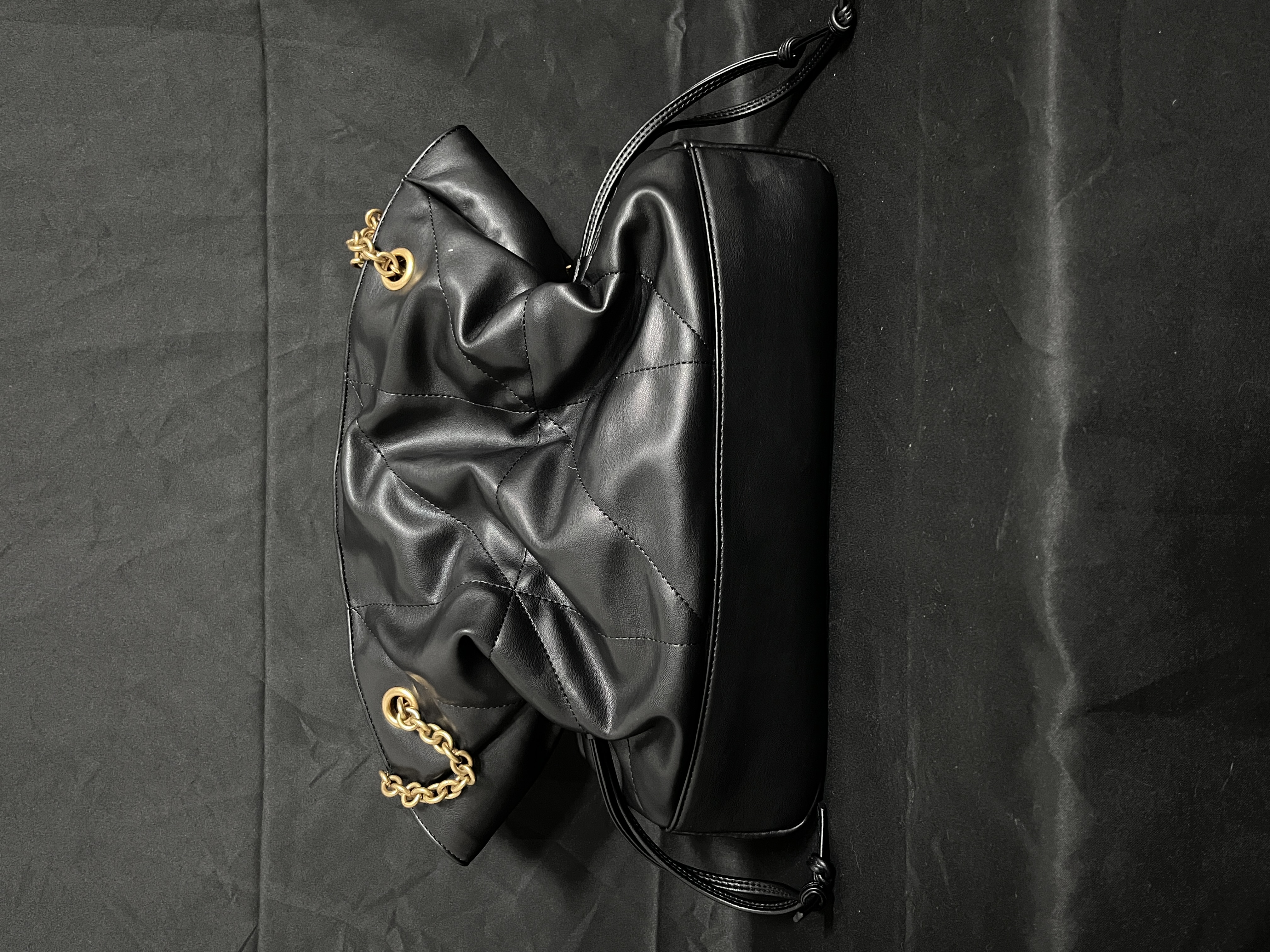 LQ-WITH-QUEEN真皮女包福袋黑色